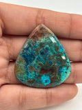 Shattuckite Cabochon • Code T16- T20 • AAA Quality • Natural Shattuckite Cabs • Shattuckite Pendant