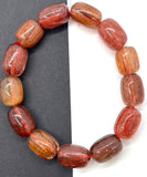 Multi Rutile Bracelet .11x15 mm Size • Code #D3• AAA Quality •Weight 41.1 gm. Natural Rutilated Quartz Bracelet