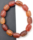 Multi Rutile Bracelet .11x15 mm Size • Code #D3• AAA Quality •Weight 41.1 gm. Natural Rutilated Quartz Bracelet