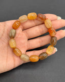 Multi Rutile Bracelet •10x14mm Size • Code #D6• AAA Quality •Weight 34.3 gm. Natural Rutilated Quartz Bracelet