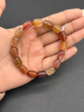 Multi Rutile Bracelet •9x12mm Size • Code #D9• AAA Quality •Weight 28.3 gm. Natural Rutilated Quartz Bracelet