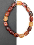 Multi Rutile Bracelet •9x11mm Size • Code #D10• AAA Quality •Weight 26.2 gm. Natural Rutilated Quartz Bracelet