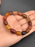 Multi Rutile Bracelet •9x12mm Size • Code #D11• AAA Quality •Weight 27.7 gm. Natural Rutilated Quartz Bracelet
