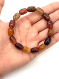 Multi Rutile Bracelet •9x12mm Size • Code #D11• AAA Quality •Weight 27.7 gm. Natural Rutilated Quartz Bracelet