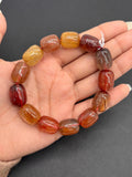 Multi Rutile Bracelet •13x17mm Size • Code #D12• AAA Quality •Weight 59.8 gm. Natural Rutilated Quartz Bracelet