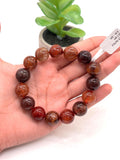 Multi Rutile Bracelet •14 mm Size • Code #M17• AAA Quality •Weight 63.7 gm. Natural Rutilated Quartz Bracelet