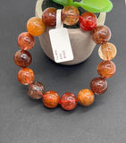 Multi Rutile Bracelet •14 mm Size • Code #M20• AAA Quality •Weight 63.7 gm. Natural Rutilated Quartz Bracelet