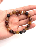 Multi Rutile Bracelet •9 mm Size • Code #M6• AAA Quality •Weight 22.4 gm. Natural Rutilated Quartz Bracelet