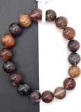 Multi Rutile Bracelet • 11 mm Size • Code #M10• AAA Quality •Weight 36 gm. Natural Rutilated Quartz Bracelet