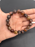 Multi Rutile Bracelet • 11 mm Size • Code #M10• AAA Quality •Weight 36 gm. Natural Rutilated Quartz Bracelet