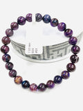 Sugulite Bracelet 7.50 mm Size • Code #S1 • AAA Quality • Sugulite Round Bracelet 7.5 Inch Length • Natural Sugulite - Purple Color