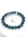 Santa Maria Aquamarine Bracelet • 8.5 mm Size • Code B4 • AAA Quality • Natural Aquamarine Round Bracelet