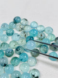 8 mm Peruvian Opal Round cabs • Pack of 2 pcs. AAA Quality • Natural Peru Opal Cabs • Origin- Peru