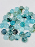 10 mm Peruvian Opal Round cabs • Pack of 1 Pc AAA Quality • Natural Peru Opal Cabs • Origin- Peru