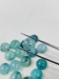 13 mm Peruvian Opal Round cabs • Pack of 1 pc AAA Quality • Natural Peru Opal Cabs • Origin- Peru