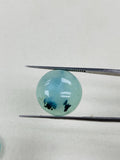 15 MM Peruvian Opal Round cabs • Code P1 to P8 • AAA Quality • Natural Peru Opal Cabs • Origin- Peru