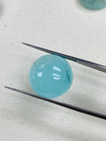 15 MM Peruvian Opal Round cabs • Code P1 to P8 • AAA Quality • Natural Peru Opal Cabs • Origin- Peru