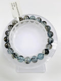 Moss Aquamarine Bracelet • 8.50 mm Size • Code M9 • AAAA Quality • Natural Aquamarine Round Bracelet