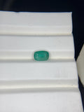 Natural Emerald 8.7X5.8 mm Size - 1.5 cts Weight - Code B11 - Pack of 1 Piece - Zambia Emerald- Emerald Cut - Gemstone Ring Earring