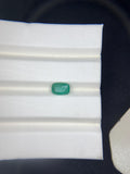 Natural Emerald 8.7X5.8 mm Size - 1.5 cts Weight - Code B11 - Pack of 1 Piece - Zambia Emerald- Emerald Cut - Gemstone Ring Earring