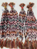 Spinel Faceted Drops Briolette - 3-3.5x5.5-6 mm Size - AAA Quality - 8 Inch Length- Multi Spinel Faceted Drop Beads