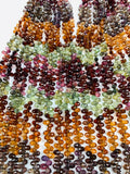 Tundra Sapphire faceted Drop Beads 3-3.5x5-6 mm Size - 8 inch Length - AAA Quality- Natural Tundra Sapphire Drops Briolette
