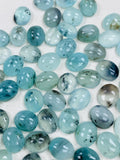 9x11 mm Peruvian Opal Oval cabs • Pack of 2 pcs AAA Quality • Natural Peru Opal Cabochon • Origin- Peru