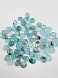 9x11 mm Peruvian Opal Oval cabs • Pack of 2 pcs AAA Quality • Natural Peru Opal Cabochon • Origin- Peru