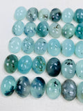 10x14 mm Peruvian Opal Oval cabs • Pack of 2 pcs. AAA Quality • Natural Peru Opal Cabochon • Origin- Peru