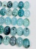 10x12 mm Peruvian Opal Oval cabs • Pack of 2 pcs. AAA Quality • Natural Peru Opal Cabochon • Origin- Peru