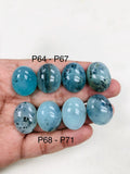 Peruvian Opal Oval cabs • Code P64 to P71 • AAA Quality • Natural Peru Opal Cabs • Origin Peru