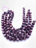 16 mm Lepidolite Round beads - AAA Quality- 40 cm Length- Natural Lepidolite Beads
