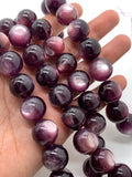 16 mm Lepidolite Round beads - AAA Quality- 40 cm Length- Natural Lepidolite Beads