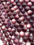 8 mm 10 mm 12 mm Lepidolite Round beads - AAA Quality- 40 cm Length- Natural Lepidolite Beads