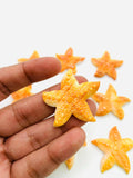 35X35 mm Spiny Oyster Shell Starfish Sealife Carving • Pack of 1 Pc • AAA Quality • Natural Spiny Oyster Shell