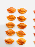 15X223 mm Spiny Oyster Shell Sealife Carving Cabs • Pack of 1 Pc • AAA Quality • Natural Spiny Oyster Shell Cabochon • Orange/ Red Color