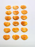 10X14 mm Spiny Oyster Shell Sealife Carving Cabs • Pack of 2 Pcs • AAA Quality • Natural Spiny Oyster Shell Cabochon •