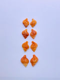 13X19 mm Spiny Oyster Shell Sealife Carving Cabs • Pack of 1 Pair • AAA Quality • Natural Spiny Oyster Shell Cabochon •