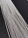 Freshwater Pearl 3 MM Round beads -100% Natural Color AAA Quality 40cm Length , white pearl beads