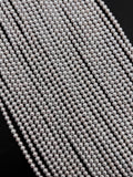 Freshwater Pearl 4MM Round beads -100% Natural Color AAA Quality 40cm Length , white pearl beads