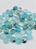 8 mm Peruvian Opal Round cabs • Pack of 2 pcs. AAA Quality • Natural Peru Opal Cabs • Origin- Peru