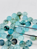 11 mm Peruvian Opal Round cabs • Pack of 1 Pc AAA Quality • Natural Peru Opal Cabs • Origin- Peru