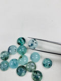 14 mm Peruvian Opal Round cabs • Pack of 1 pc. AAA Quality • Natural Peru Opal Cabs • Origin- Peru