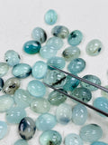7x9 mm Peruvian Opal Oval cabs • Pack of 4 pcs. AAA Quality • Natural Peru Opal Cabochon • Origin- Peru