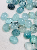 8x10 mm Peruvian Opal Oval cabs • Pack of 2 pcs. AAA Quality • Natural Peru Opal Cabochon • Origin- Peru