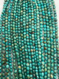 Turquoise Nugget Beads - Size 6-7 MM - length 15.5 Inch - Natural Turquoise Freeform Beads- origin Hubei