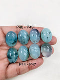 Peruvian Opal Oval cabs • Code P40 to P47 • AAA Quality • Natural Peru Opal Cabs • Origin Peru