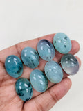 Peruvian Opal Oval cabs • Code P40 to P47 • AAA Quality • Natural Peru Opal Cabs • Origin Peru