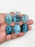 Peruvian Opal Oval cabs • Code P72 to P77 • AAA Quality • Natural Peru Opal Cabs • Origin Peru