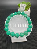 Chrysoprase Bracelet • 11.5 mm Size • Code #D23 • AAAA Quality • Length 7.5” • Natural Chrysoprase Round Bracelet